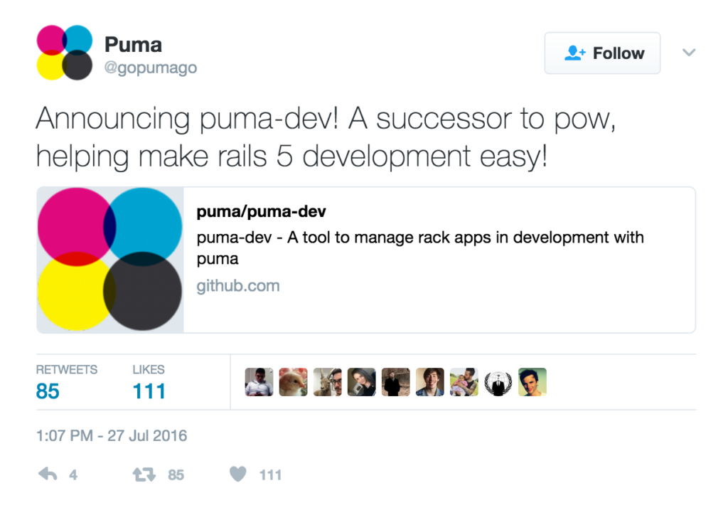 rails puma